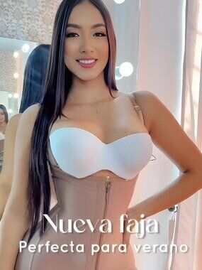 Stagmi Faja Comfort Cachetera Strapless SMI7124 "La Sutil" Short Girdle Shaper M